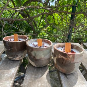 Cacao People Hindistancevizi Mum (kahverengi alacalı kupacıkta)
